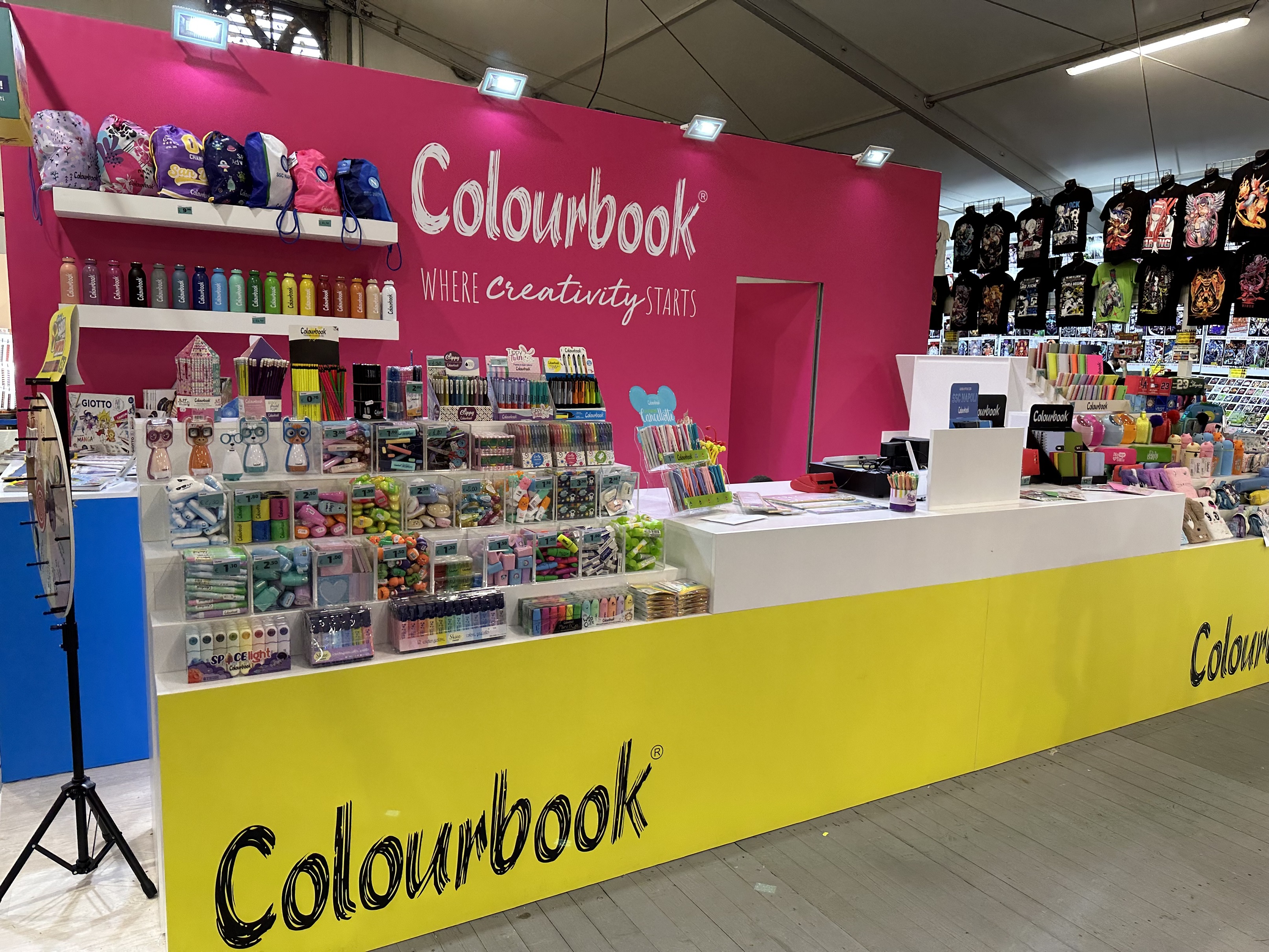 COLOURBOOK PROTAGONISTA AL COMICON NAPOLI 2024: UN MONDO DI COLORI DEDICATO SOPRATTUTTO AI PIÙ PICCOLI